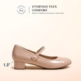 thumbnail image 3 of DREAM PAIRS Women's Mary Jane Chunky Low Heels Comfortable Slip on Dress Shoes for Women Closed Round Toe Casual Cute Work Pumps Flats Shoes, 3 of 8