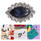thumbnail image 1 of SHOWERORO 10Ud De Cristal Azul Oscuro Para Coser En Ropa Y Accesorios Manualidades, 1 of 6