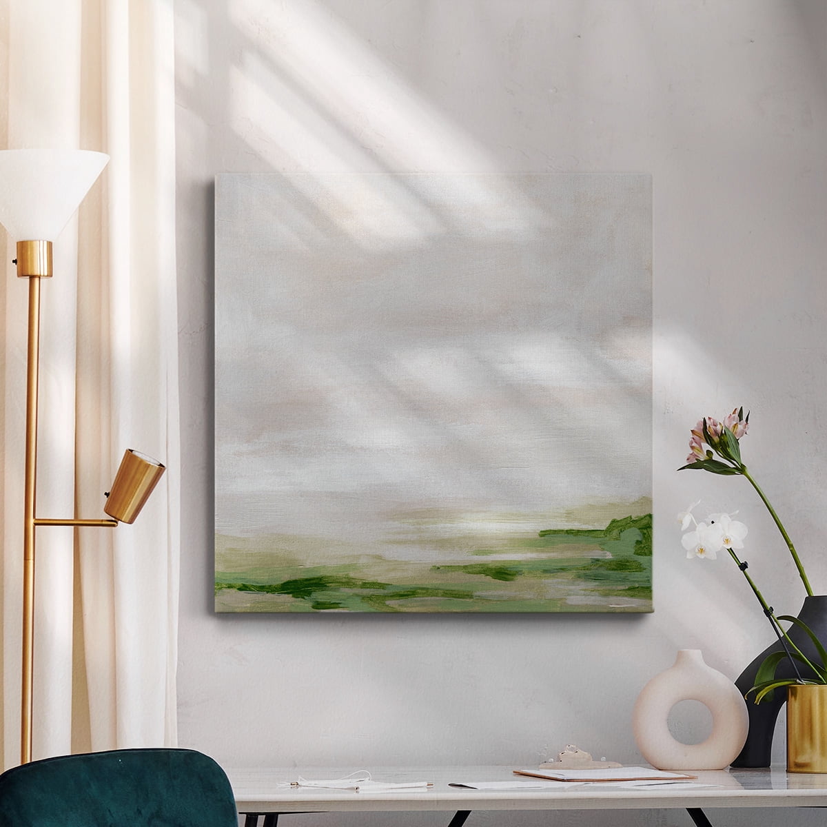 Wexford Home Marsh Horizon II-Premium Gallery Wrapped Canvas, 24" x 24" - Ready to Hang