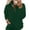Green, variant on Sexlip Womens Half Zip Sherpa Fleece Pullover Oversized Sweatshirt Warm Fuzzy Sweater Trendy Long Sleeve Hoodies Outerwear Pink XXXL