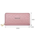 thumbnail image 2 of Women Zipper Phone Bag Handbags Card Holder Long Wallet Clutch Purse PURPLE, 2 of 8