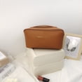 thumbnail image 1 of Bolsa de maquillaje popular con alto valor de belleza, bolsa de maquillaje de gran capacidad, almacenamiento de viaje conveniente, bolsa de baño de PU, 1 of 5