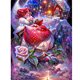 thumbnail image 1 of Diamond Painting 5D DIY Full Round Drill Kit Rose Art Decoración del hogar (A6608) Hugtrwg Para estrenar, 1 of 9