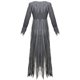 thumbnail image 4 of Disfraces de Halloween 2024 Disfraz de novia fantasma zombi talla grande S-XL Disfraz de actuación de demonio vampiro para escenario de zombi de Halloween europeo y americano, 4 of 4