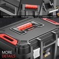 thumbnail image 3 of Set de cajas de herramientas DNA MOTORING, organizador portátil con cerradura, 3 of 6