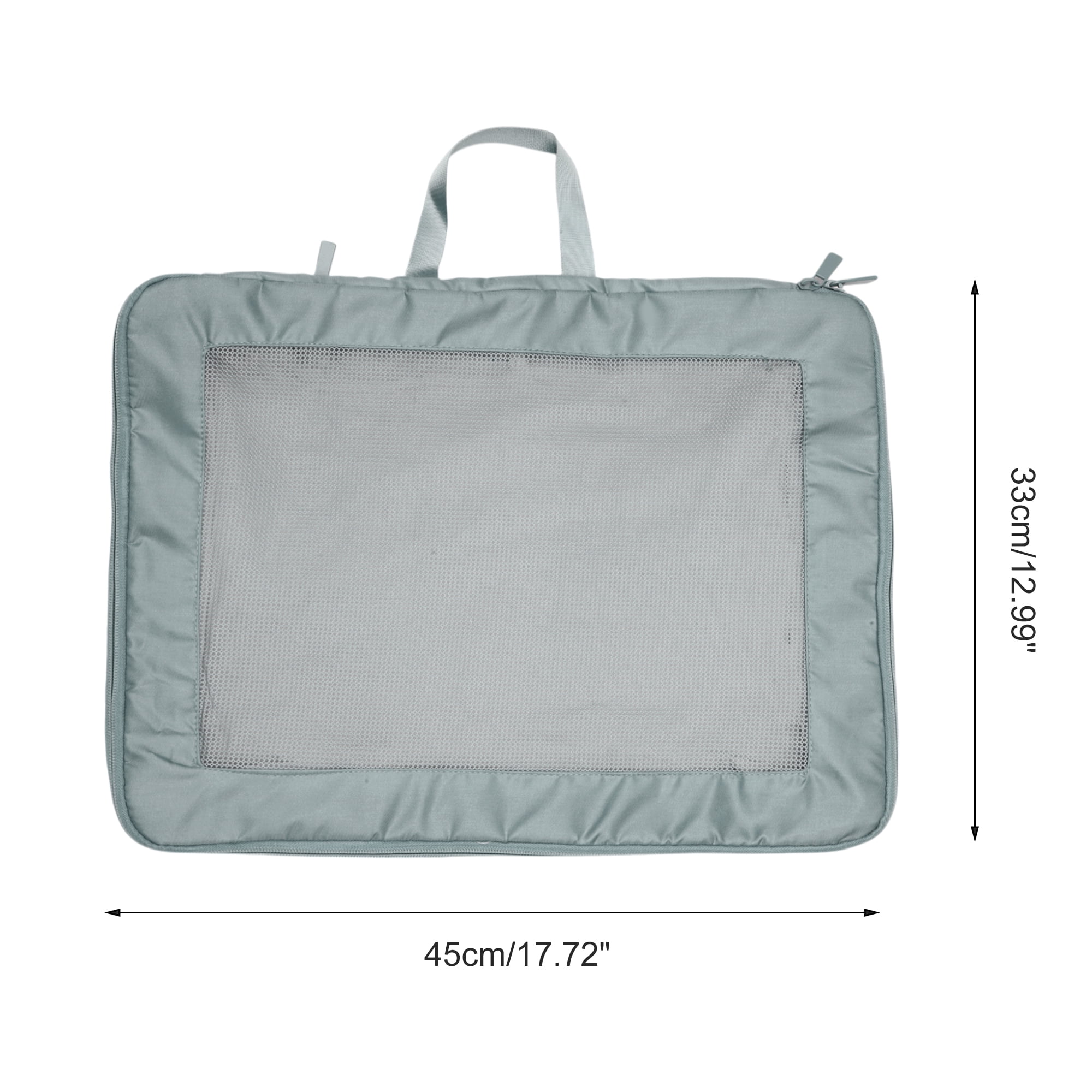 Unique Bargains Durable Packing Cube 1 Piece Travel Organizer Gray 17.72"x4.72"x12.99"