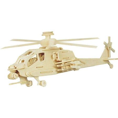 DGL Group Little Architect Large 3D Wood Helicopter Puzzle