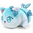 thumbnail image 3 of Peluche Gato MEE-Meow Océano Niños 25cm Juguete Suave Colección Figura Animales de Peluche Gato Marino Juguete (2 Piezas: Gato alienígena y Gato Sirena), 3 of 3