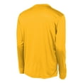 thumbnail image 6 of Mens Long Sleeve PosiCharge Competitor Polyester Tee Shirt Gold S, 6 of 8
