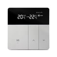 thumbnail image 2 of Controlador de temperatura del termostato inteligente WiFi con pantalla digital para dispositivos inteligentes de centro comercial, suministros para el hogar, calentador eléctrico 16A Vogacara HA009492-01B, 2 of 6