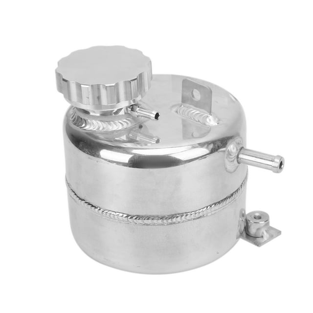 L Tanque de expansión de refrigerante, 2.5L Expansión de refrigerante del radiador Depósito de refrigerante del radiador Depósito de refrigerante de aleación de aluminio Rendimiento sólido