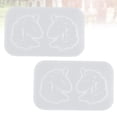 thumbnail image 2 of 2PCS Hand-made Mirror Unicorn Pendant Mold DIY Silicone Mold DIY Decoration Mold for Home Studio Use (White), 2 of 9