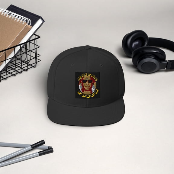 Mister Pouch Snapback Hat (Black)