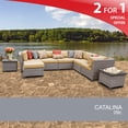 thumbnail image 2 of Catalina 9 Piece Outdoor Wicker Patio Furniture Set 09c, 2 of 6