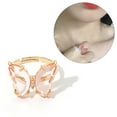 thumbnail image 2 of Anneau de Joint d'Anneau en Acrylique de Mode Simple Anneau Doigt pour les Femmes, 2 of 10