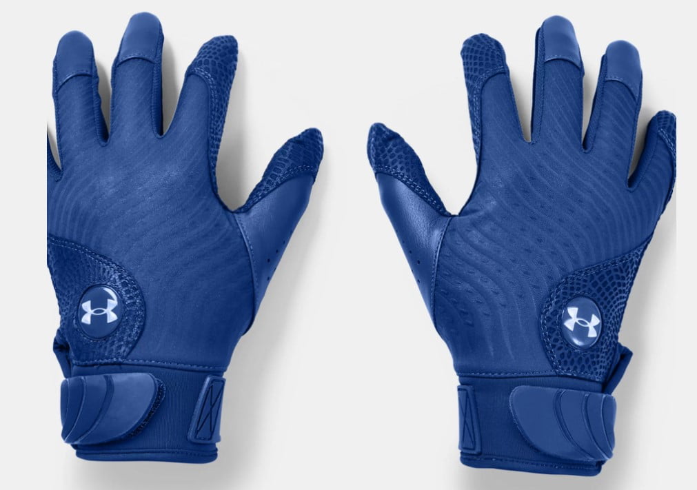 Under Armour Ua Bryce Harper Edition Pro Batting Gloves Royal Blue Men S Size S Walmart Com