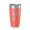 Coral, variant on Copan Lake Map Tumbler Travel Mug Insulated Laser Engraved Coffee Cup Oklahoma 20 oz Black