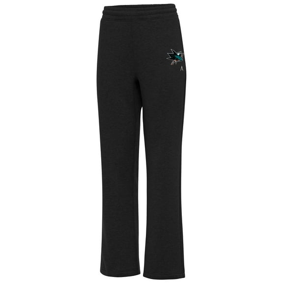 Women's Antigua Black San Jose Sharks Victory Sweatpants
