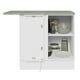 thumbnail image 3 of Gabinete Bajo Esquina Cocina Madesa Lux 80cm Con Encimera BN, 3 of 5