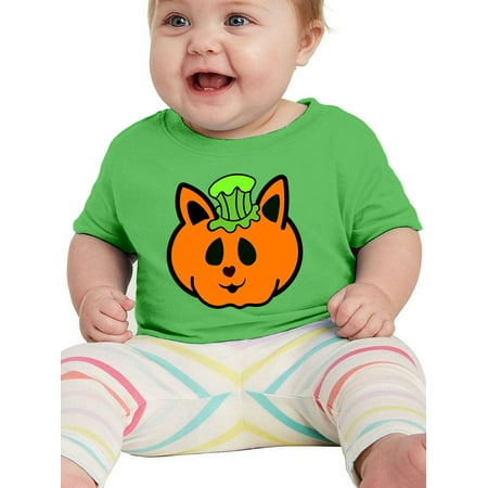 

Cat Pumpkin Pin T-Shirt Infant -Rose Khan Designs 18 Months
