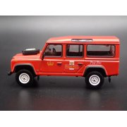 Open Box LAND ROVER DEFENDER 110 ROYAL MAIL POST BUS 1/64 SCALE DIORAMA DIECAST MODEL CAR