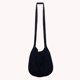 thumbnail image 5 of Bolsos de hombro de punto para mujer Bolso de compras tejido de gran capacidad (negro), 5 of 5