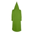 thumbnail image 5 of Hvyesh Unisex Medieval Hooded Robe Halloween Cosplay Costume Renaissance Long Hooded Cloak Gothic Holiday Long Dress Pullover Robe, 5 of 7