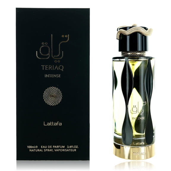 Teriaq Intense by Lattafa, 3.4 oz EDP Spray for Unisex