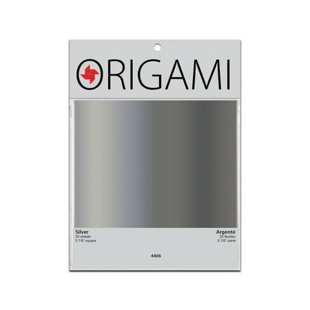 UPC: 0031248506450 | Yasutomo Metallic Origami Paper 5-7/8 Square Silver