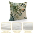 thumbnail image 4 of Ollo0ord Pillow Covers Decorative Pillow Cases, Outdoor Rustic Couch Cushions Cover , Throw Pillow Covers for Sofa Bed Furniture-Butterfly White, 4 of 5