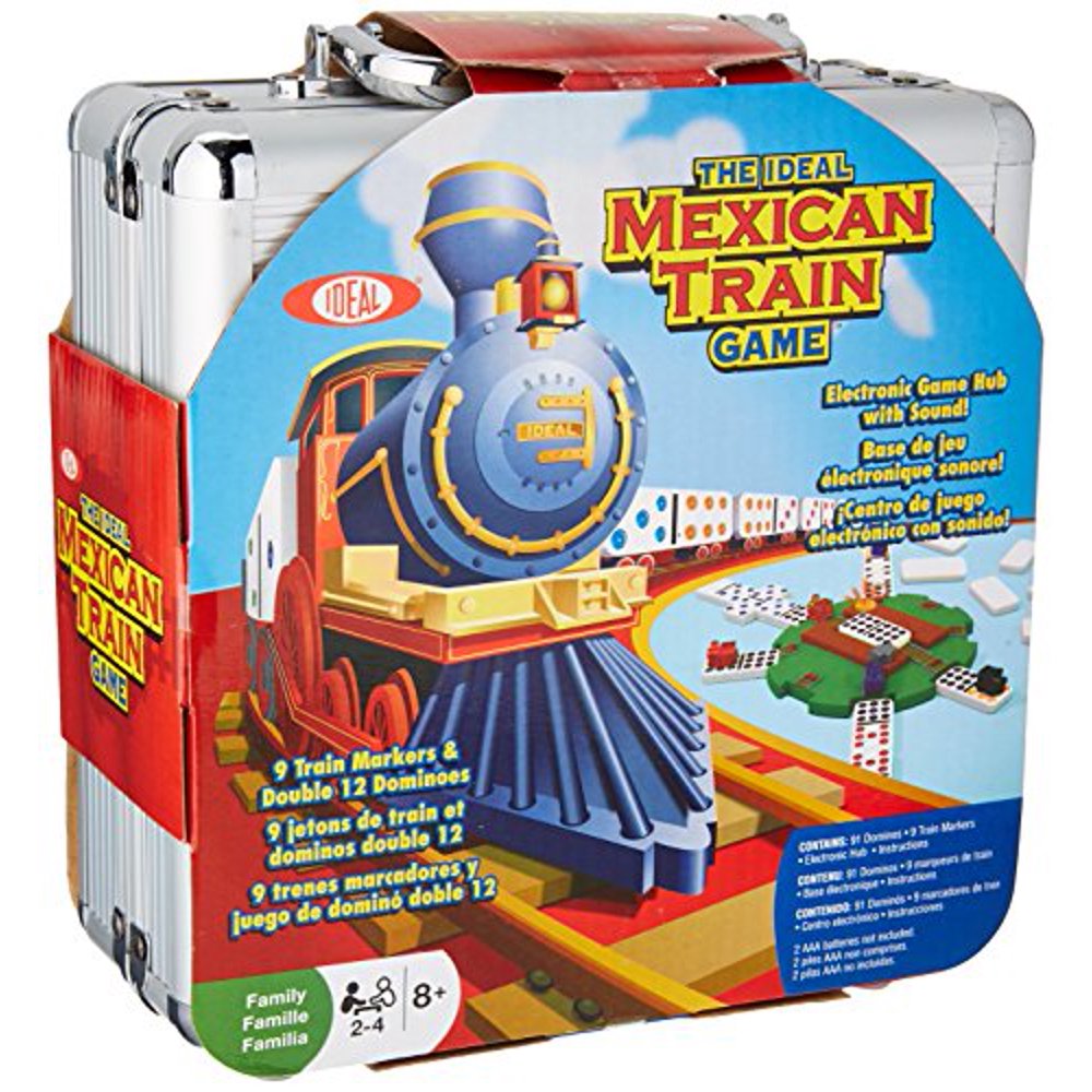Ideal Mexican Train Game In Carrying Case