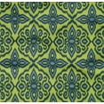 thumbnail image 4 of oneOone Organic Cotton Poplin Twill Fabric Paisley & Floral Ikat Printed Craft Fabric BTY 42 Inch Wide, 4 of 4