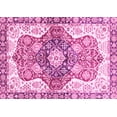 thumbnail image 1 of Ahgly Company Indoor Rectangle Abstract Pink Modern Area Rugs, 8' x 12', 1 of 4
