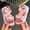 Pink, variant on Liyamei Soft Flat Sole Girls Sandals Fashion Comfortable Design Lightweight Casual Summer Footwear For Toddler Kids Girls School Sandals Open Toe Size 8
