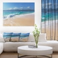thumbnail image 1 of Large Blue Beach in Gili Island - Large Seashore Canvas Print, 1 of 3
