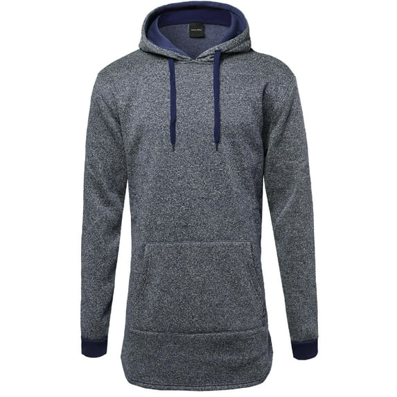FashionOutfit Men's Fine Quality Fleece Lined Side Zipper Pullover