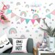 thumbnail image 4 of Rainbow Cloud Luminous Wall Stickers For Kids Rooms Bedroom, Wall Decals Glow In The Dark Stars Stickers, 4 of 5