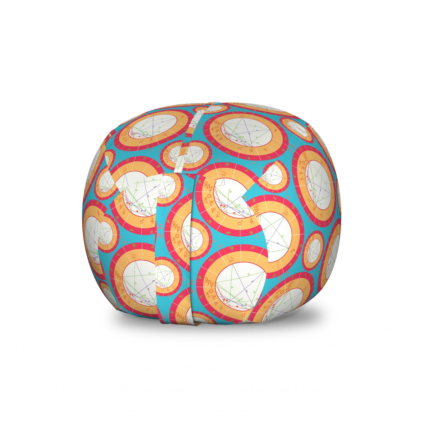 Space Storage Toy Bag Chair, Natal Astrological Chart Pattern ...