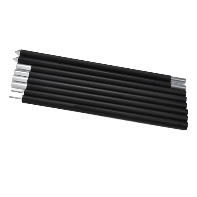 Mâtx de Tente en Aluminium Légers, Mâtx de Bâche Réglables de 2,4 m Mâtx de Bâche Assemblés Mâtx de Tente en Aluminium pour l'Extérieur Expérience Inégalée