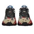 thumbnail image 5 of Black Labrador Dog Puerto Rican Shoes Sneakers Black Size 11, 5 of 7