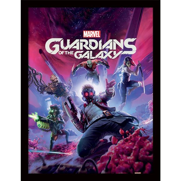Guardians Of The Galaxy Gamerverse Framed Poster