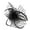 Black, variant on Headbands for Women Floral Mesh Fascinator Top Hat Tea Party Cocktail Elastic Hair Wrap Womens Headbands