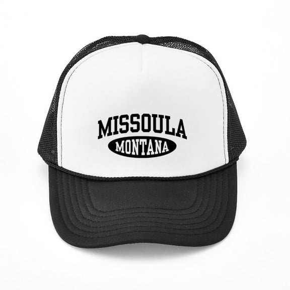 CafePress - Missoula Montana - Adjustable Unisex Printed Trucker Hat with Mesh Back