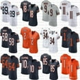 thumbnail image 2 of 1 Justin Fields Custom Football Jersey DJ Moore Walter Payton Jaquan Brisker Robert Tonyan Darnell Mooney Tremaine Edmunds Darnell Wright Cole Kmet Urlacher, 2 of 7