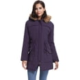 thumbnail image 4 of Purcoar Women's Cotton Hooded Anorak Jacket, 4 of 5