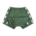thumbnail image 4 of Dresfit Workout Shorts Mens Tear Away Split Side Shorts 2026 Summer Adaptive Wide Leg Training Short Pants Elastic Waist Loose Fit Breathable Shorts M, 4 of 5