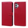 thumbnail image 2 of Allytech Wallet case for Samsung Galaxy A13 4G,  PU Leather Wallet case with Handstrap Kickstand Card Slots Magnetic Shockproof Flip Case for Samsung A13 4G,Red, 2 of 8