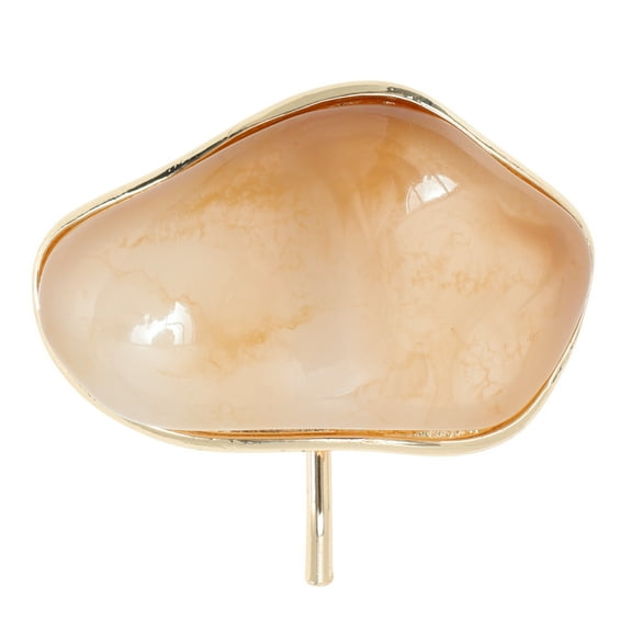 Unique Bargains 1 Pc Ponytail Buckle Hair Clip Cloud-shaped Hair Ponytail Cuff for Women Beige