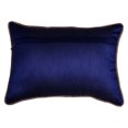thumbnail image 5 of Throw Pillow Covers - Set of 4 Embroidered Decorative Velvet Diamond Pattern Cushion Case for Home Decor Sofa Couch Chair Bed Patio Living Room Bedroom Car Office Study - Navy, 14x20 Inches, 5 of 9