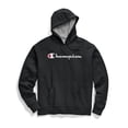 thumbnail image 1 of Champion Chandail à Capuchon pour Hommes Powerblend, S, Noir à Inscription, 1 of 8